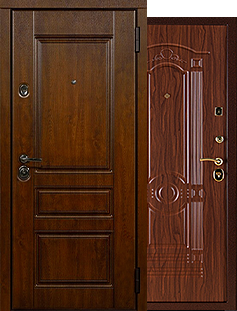 Металлические Двери с МДФ - фото