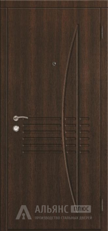 Фото «Дверь в стиле модерн с отделкой шпоном №50»